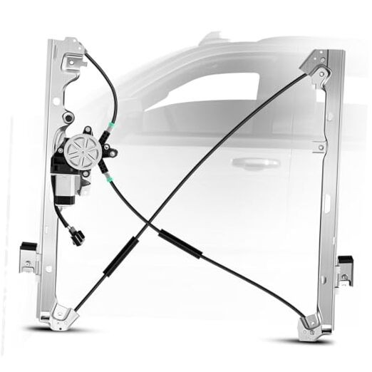 Power Window Regulator with 2-Pin Motor Assembly Front Passenger Side