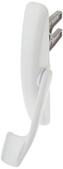 Truth TH 24014 Maxim Locking Handle, White (Single Pack)