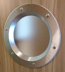 BULL’S EYE FOR DOORS phi 350 mm. New.