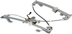 741-968 Rear Driver Side Power Window Regulator and Motor Assembly Compatible