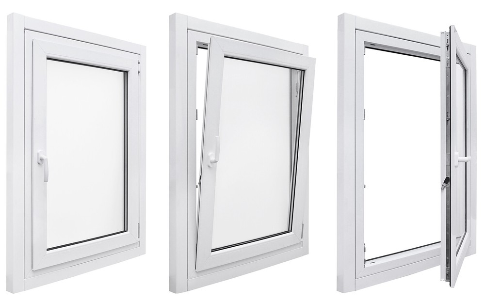 33.5 x 37.5 EGRESS Tilt Turn Dual Pane High Energy Efficient Window Made In USA