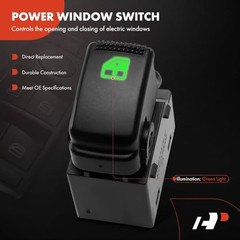 A-Premium Power Window Switch Compatible with Kia Sorento 2004-2005, Front