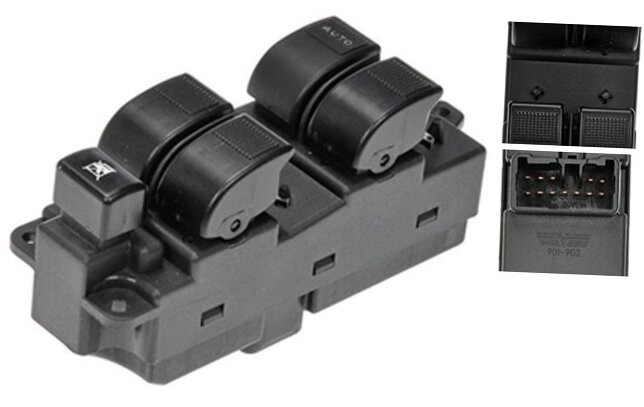 Front Left Master Power Window Switch for Mazda 6 03-05 Replacement 901-902