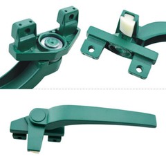 1X Aluminum Alloy Casement Window Handle Lock Left/Right Hand Anti-theft Lock