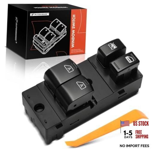 Front Left Driver Side Power Window Switch, with Dual Auto | Compatible with