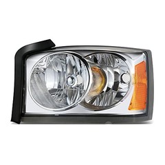 Left Projector Headlight Compatible with 06-07 Dodge Dakota W/o