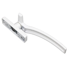 Al Alloy White Security Lock Window Handle Locking Latch Catch Lock Baby Safety