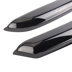 Window Visor Tape-on Side for 2009-2014 Ford F-150 SuperCrew, Window Deflecto…