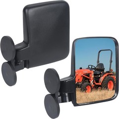Tractor Mirrors, Strong Magnetic Side Mirrors for Tractors, Forklifts, Lawn M…