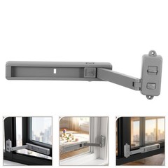Door and Window Limiters Security Latch Plastic Sliding Lock Child