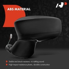 Driver Side Power Door Mirror – Compatible with Mazda 3 2014 2015 2016 – Non