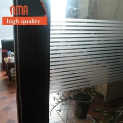 White Privacy Frosted Film Frost Glass Window Film Striped Shutters Sticker New