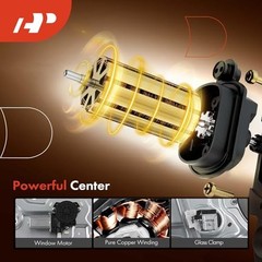 Power Window Regulator with Motor Replacement for Hyundai Front Driver Side