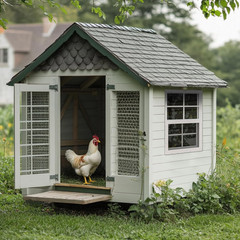 Chicken Coop Window 12 x 18 inches Sliding Shed Window with Tempered Glass and