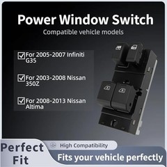 Power Window Switch Automatically Up and Down Driver Side PWS-NI-RC067