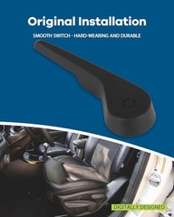 Interior Seat Recliner Handle – Front Driver Left Side, Black Direct