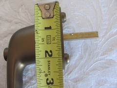 Unilux Window Handle Metal Bronze Replacement-New in Package