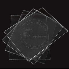 Rectangular, Square PC Sheet Clear Transparent Perspex, Cut to Size Thick 2-22mm