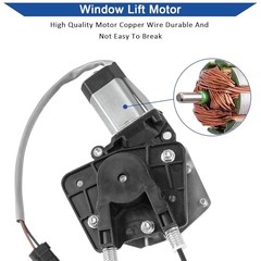 Window Regulator with Motor OE 741-648 | Compatible Front Right Passenger Side