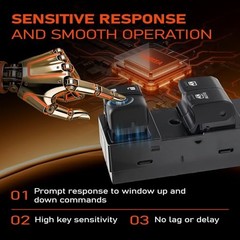 83071-SG040 Power Window Switch Compatible with 2014-2016 Subaru Forester