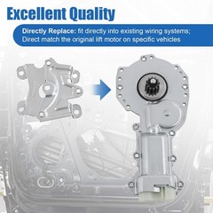 12 Tooth Power Window Lift Motor Replacement for Chevy Blazer Camaro 1985-1998