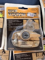 Loxem Keyed Window Lock – Lot of 24 new in package