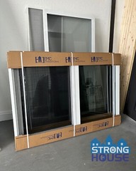 Aluminum High Impact Window 52″ x 50″ / Easy Installation / More sizes available