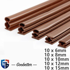 Self Adhesive Window Gasket Door Seal Brown Black White Draught Excluder