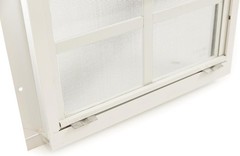 Shed Windows 18X23 (1-Pack) | Sliding Windows with Tempered Glass & Screens | Fl