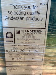 Andersen Series 100, 23.5 x 47.5 double hung window, White, new, $400+value