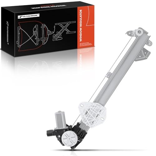 Power Window Regulator with Motor Front Driver Side Compatible with Honda