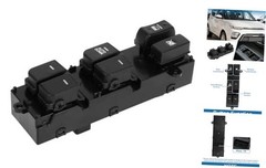 Power Window Switch Front Left Driver Side Window Control Switch for Kia Soul