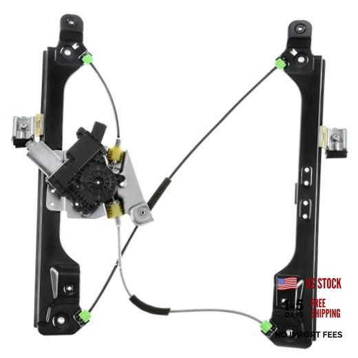 Electric Power Window Regulator with Motor Compatible with Front Driver
