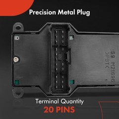 Master Power Window Switch Compatible with Honda Civic 2001 2002 2003 2004