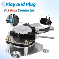 Rear Right Passenger Side Power Window Regulator with Motor Compatible with