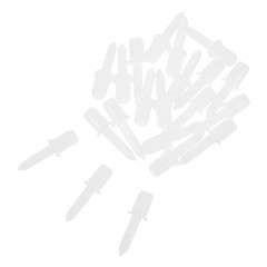 20 Pcs Shutter Adjustment Pins Repair Supplies Louver Replacement