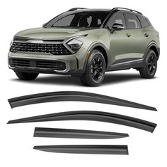 Shatterproof Taped-On Window Deflectors for Kia Sportage For 2023-2025 Sportage