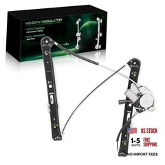 Front Left Driver Side Power Window Regulator with Front Right Passenger Side