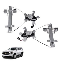 Rear Left&Rear Right Power Window Regulator with Motor Assembly Compatible for
