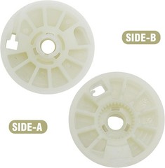 82481D4000 4Pcs Window Regulator Drum Gear Spool, Replacement for Kia Optima 201
