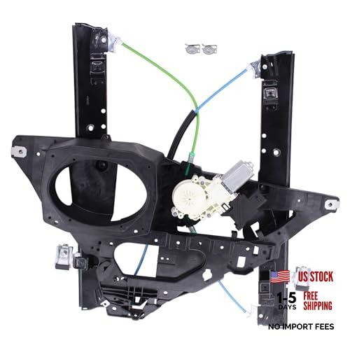 Front Left Power Window Regulator 8-Pin Motor | with Anti-Pinch & Auto up and