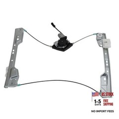 Front Driver Side Power Window Motor and Regulator Assembly with 2 Pin Style