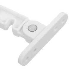 1 Set Window Restrictor Latch – 4 Slots Adjustable Wind Hook Lock – Stainless
