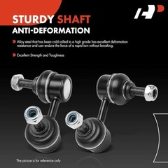 2 x Front Sway Bar Links Stabilizer Bar Links, Compatible with Mitsubishi