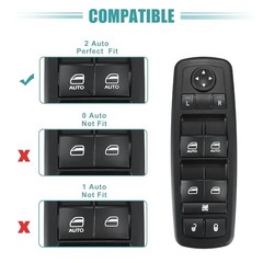 Front Left Driver Side Power Window Switch Window Control Switch Fit for