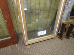 Anderson window double hung, wood trim inside, clad outside, 75 x 34 1/4″, new