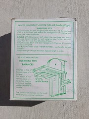 Twin ACME Sash balances and glides Side type, number 4-1/2
