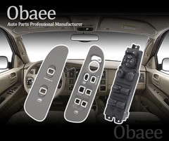 Driver Window Switch & Bezel + Passenger Bezel for Dodge Ram 02-09 Tan