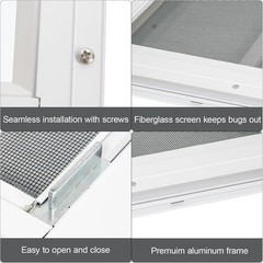 Versatile 12″ x 18″ Shed Windows – Modern Aluminum Frame, Water-Resistant Glass