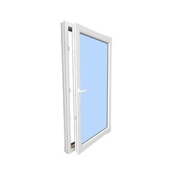 Elite Avora 24″ x 36″ Tilt and Turn in White Left